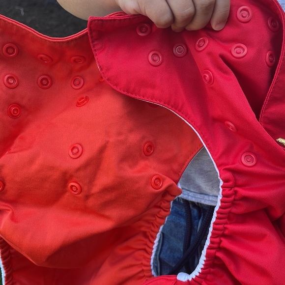 Red Bum Genius Cloth Diapers - Picture 3 of 3